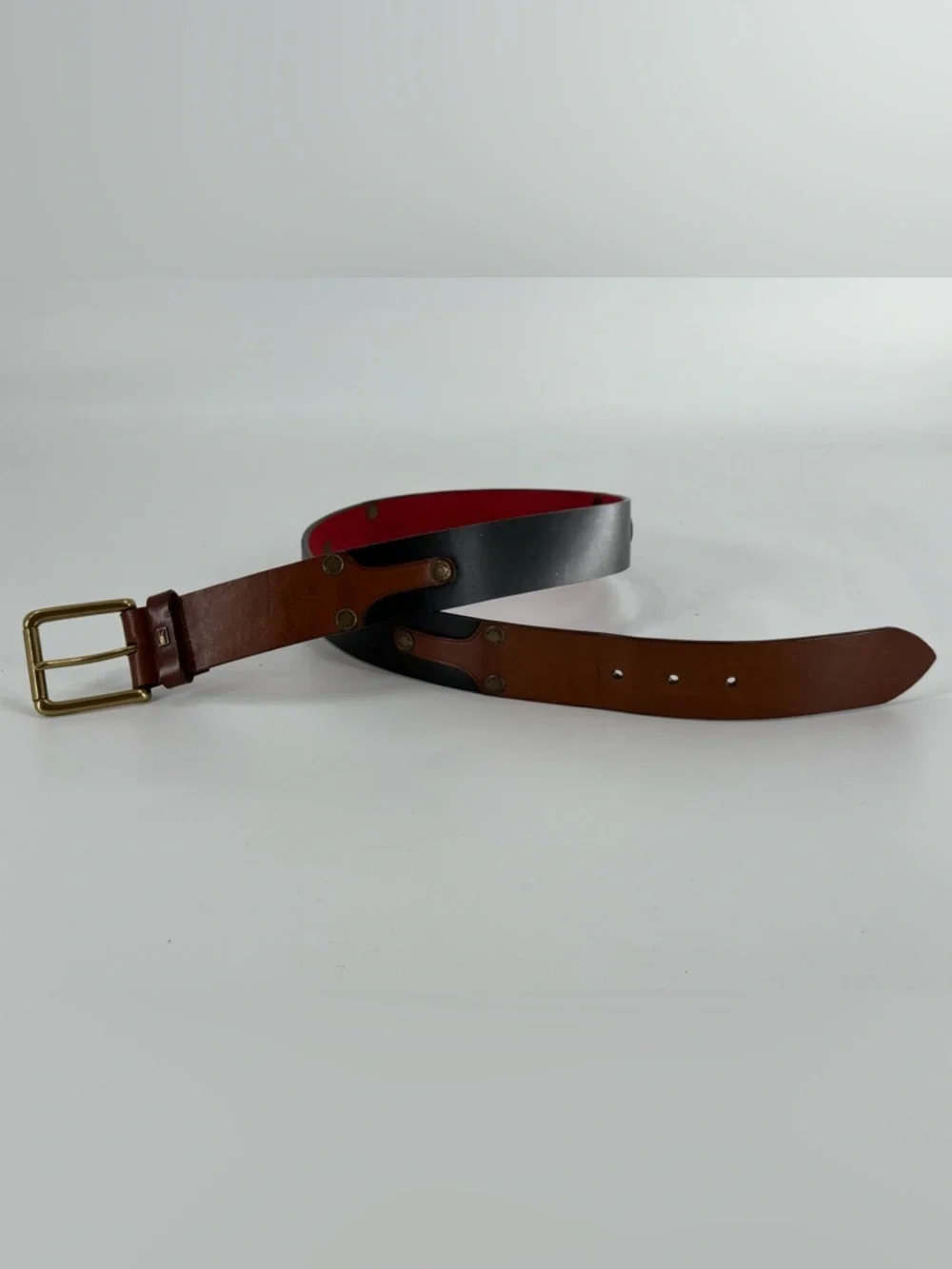 Tommy Hilfiger 2 Tone‎  Leather Belt L